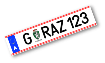 Autokennzeichen Graz