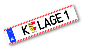 Autokennzeichen Klagenfurt