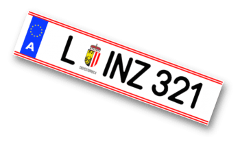 Autokennzeichen Linz