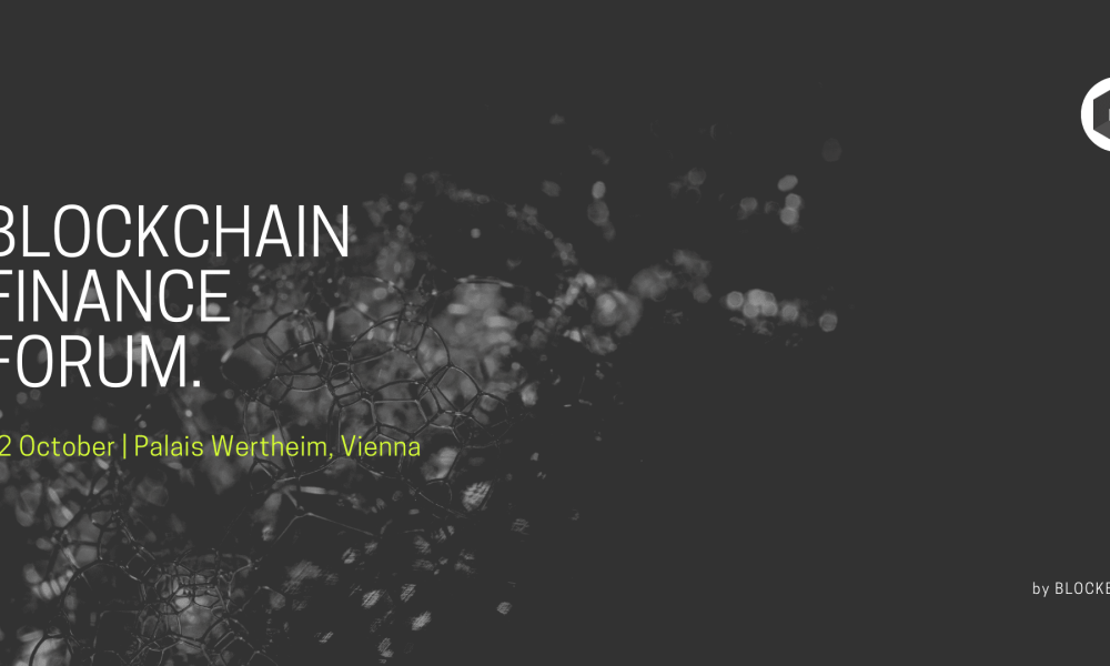 Blockchain Finance Forum Termin und Veranstaltungsort